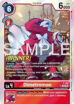 Dimetromon (Store Tournament 2025 Vol.3 Winner Pack) P-189 P