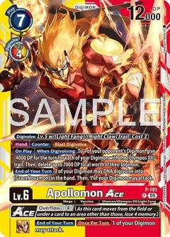 Apollomon ACE (Store Tournament 2025 Vol.3 Participation Pack) P-191 P