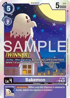 Bakemon (Store Tournament 2025 Vol.3 Winner Pack) P-192 P
