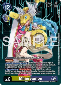 Minervamon (Hacker's Slumber Box Promotion Pack) P-207 P