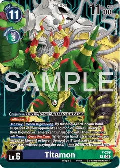 Titamon (Hacker's Slumber Box Promotion Pack) P-209 P