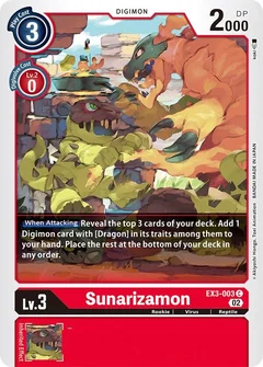 Sunarizamon EX3-003 C