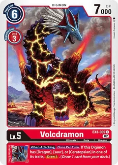 Volcdramon EX3-009 C