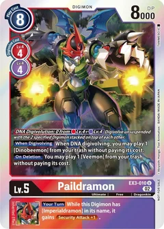 Paildramon (Box Topper) EX3-010 U