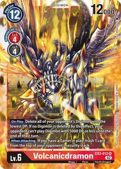 Volcanicdramon EX3-012 SR