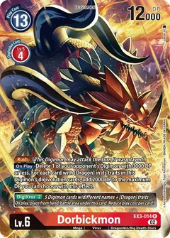 Dorbickmon (Alternate Art) EX3-014 R