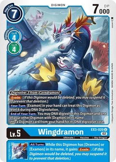 Wingdramon EX3-020 U