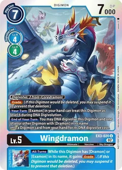 Wingdramon (Box Topper) EX3-020 U