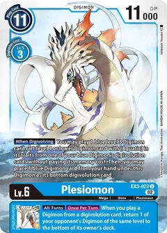 Plesiomon EX3-023 U