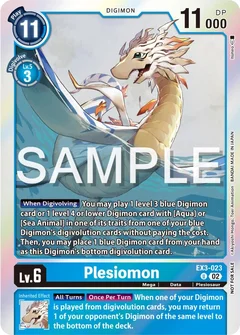Plesiomon (Event Pack 6) EX3-023 U