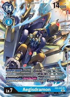 Aegisdramon EX3-026 SR
