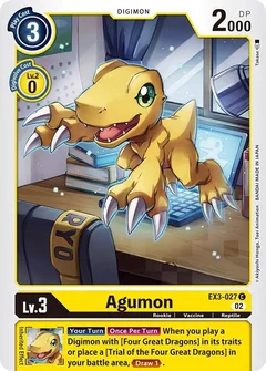 Agumon EX3-027 C