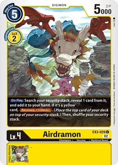 Airdramon EX3-029 C
