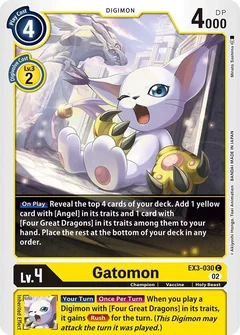 Gatomon EX3-030 C