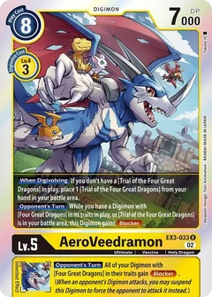 AeroVeedramon EX3-033 R