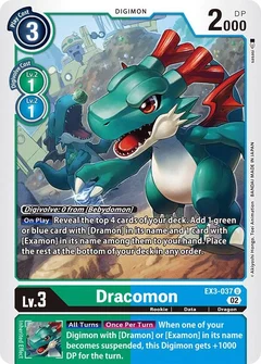 Dracomon EX3-037 U