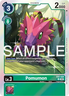 Pomumon (Official Tournament Pack Vol.12) EX3-038 U