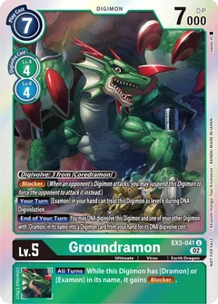 Groundramon (Box Topper) EX3-041 U