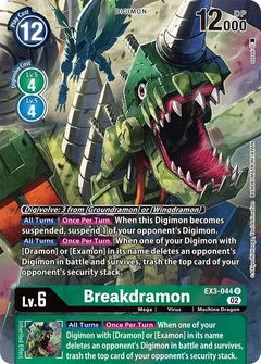 Breakdramon (Alternate Art) EX3-044 R
