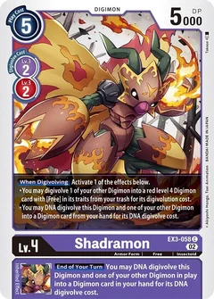 Shadramon EX3-058 C