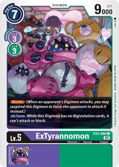 ExTyrannomon EX3-060 C