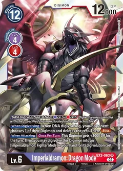 Imperialdramon: Dragon Mode EX3-063 SR