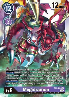 Megidramon EX3-064 R