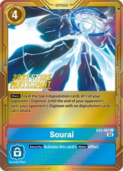 Sourai (2023 Store Participant) EX3-067 U