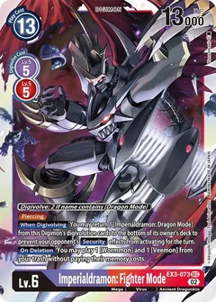 Imperialdramon: Fighter Mode EX3-073 SEC
