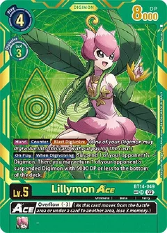 Lillymon ACE (Special Rare) BT14-049 SP