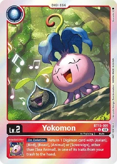 Yokomon (Exceed Apocalypse Box Promotion Pack) BT15-001 U