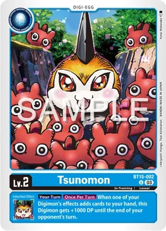 Tsunomon BT15-002 U