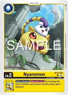 Nyaromon BT15-003 U