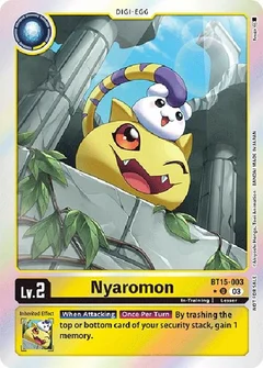 Nyaromon (Exceed Apocalypse Box Promotion Pack) BT15-003 U
