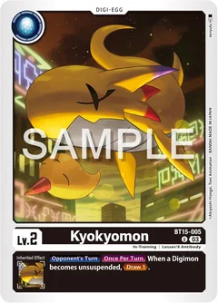 Kyokyomon BT15-005 U