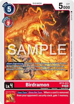 Birdramon BT15-013 U