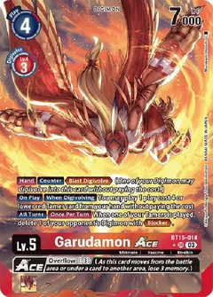 Garudamon ACE (Alternate Art) BT15-014 SR