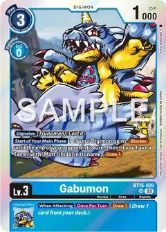Gabumon BT15-020 SR