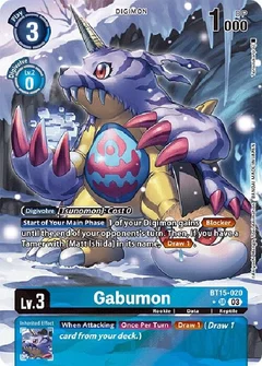 Gabumon (Alternate Art) BT15-020 SR