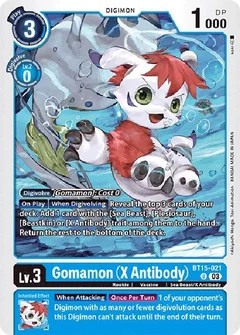 Gomamon (X Antibody) BT15-021 U