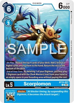 Scorpiomon BT15-027 C