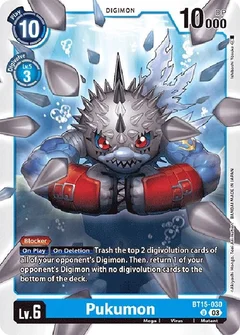 Pukumon BT15-030 U