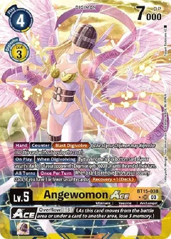 Angewomon ACE (Alternate Art) BT15-038 SR