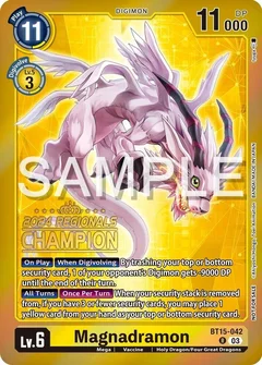 Magnadramon (2024 Regionals Champion) BT15-042 R