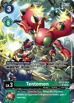 Tentomon (Alternate Art) BT15-043 SR