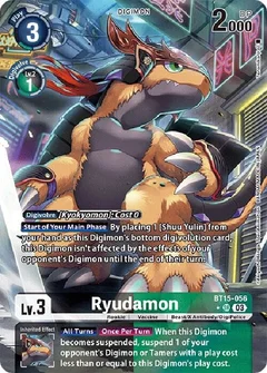 Ryudamon (Alternate Art) BT15-056 SR