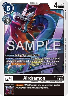 Airdramon BT15-059 C
