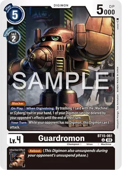 Guardromon BT15-061 U