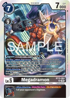 Megadramon BT15-064 SR