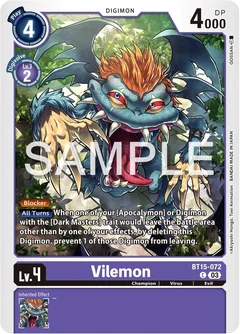 Vilemon BT15-072 C